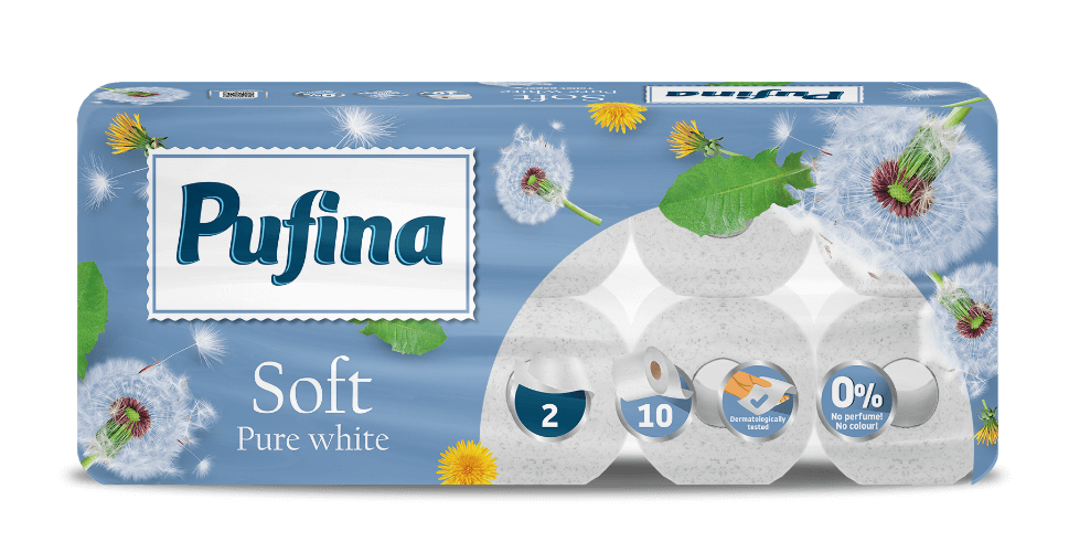 3D HI Pufina Soft Pure white 2s10r
