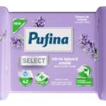 Pufina Moist Toilet Tissue Lavender 1