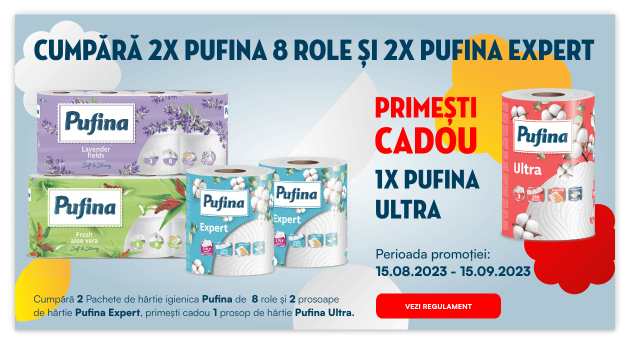 pufina promotie cumpara 2x pufina 8 role si 2x pufina expert min